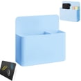 thumbnail image 2 of 5Pc Magnetic Chalk Boxes Magnetic Chalk Box Plastic For Classroom Office Desk Blue, 2 of 5