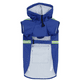 thumbnail image 1 of Chaqueta impermeable tipo poncho para perros, impermeable para mascotas, chaquetas de lluvia para perros y gatos, con capucha y banda reflectante., 1 of 7