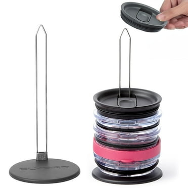 ELYPRO Revolutionary Tumbler Lid Organizer Clutter Free Kitchen Cabinets