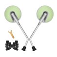 thumbnail image 2 of Luwecf 2 Pieces Mirrors for Motorcycle Motorcycle Back View Mirror Mirror for Motorbike green, 2 of 9