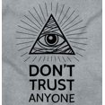 thumbnail image 2 of Eye Providence Dont Trust Illuminati Men's Graphic T Shirt Tees Brisco Brands X, 2 of 3