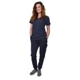 thumbnail image 1 of Womens Medical Nursing Jogger Scrub Set gT 4FLEX Top and Pant-Pewter-Small, 1 of 7