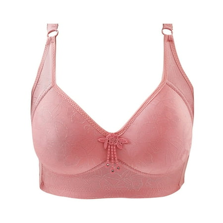 

Knosfe Women s Comfort Push Up Minimizer Bras Full-Coverage Support Wireless Bra Plus Size 38