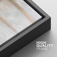 thumbnail image 4 of IDEA4WALL 3 Panels Framed Canvas Print Wall Art Set Pastel Mountain Lake Tree Forest Abstract Landscape Illustration Modern Art Decorative Nordic Artwork Housewarming - 24"x36"x3 Panels Black, 4 of 5