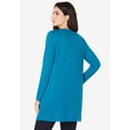 thumbnail image 2 of Roaman's Women's Plus Size Two Pocket Long Sleeve Soft Knit Swing Tunic, 2 of 4