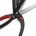 thumbnail image 3 of Rewenti Baking Tools Stainless Steel Pizza Scissors Multifunctional Pizza Scissors Pizza Knife Scallion Scissors Kitchen Scissors, 3 of 4