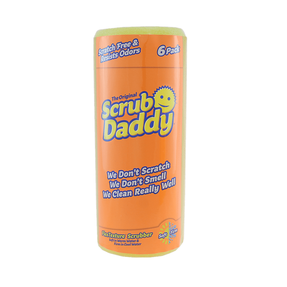 Scrub Daddy FlexTexture Sponge 6ct Roll Sponge