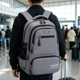 thumbnail image 2 of Waterproof Large Capacity Oxford Cloth Laptop Backpack Travel Backpack for College Students Men Women, 2 of 5
