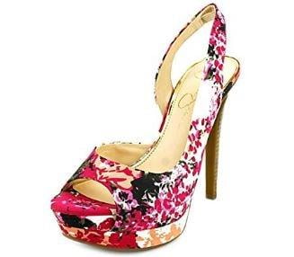 jessica simpson floral sandals