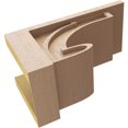 thumbnail image 6 of 8"W x 16"D x 8"H Wide Alma Rough Cedar Woodgrain TimberThane Corbel, Primed Tan, 6 of 6
