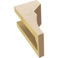 thumbnail image 6 of 4"W x 4"D x 8"H Wide Monterey Rough Cedar Woodgrain TimberThane Corbel, Primed Tan, 6 of 6