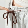 thumbnail image 4 of 2 Pack 59inch / 150cm Drawstring Cords Replacement Drawstrings with Easy Threader for Sweatpants Shorts Pants Jackets Coats, 4 of 6