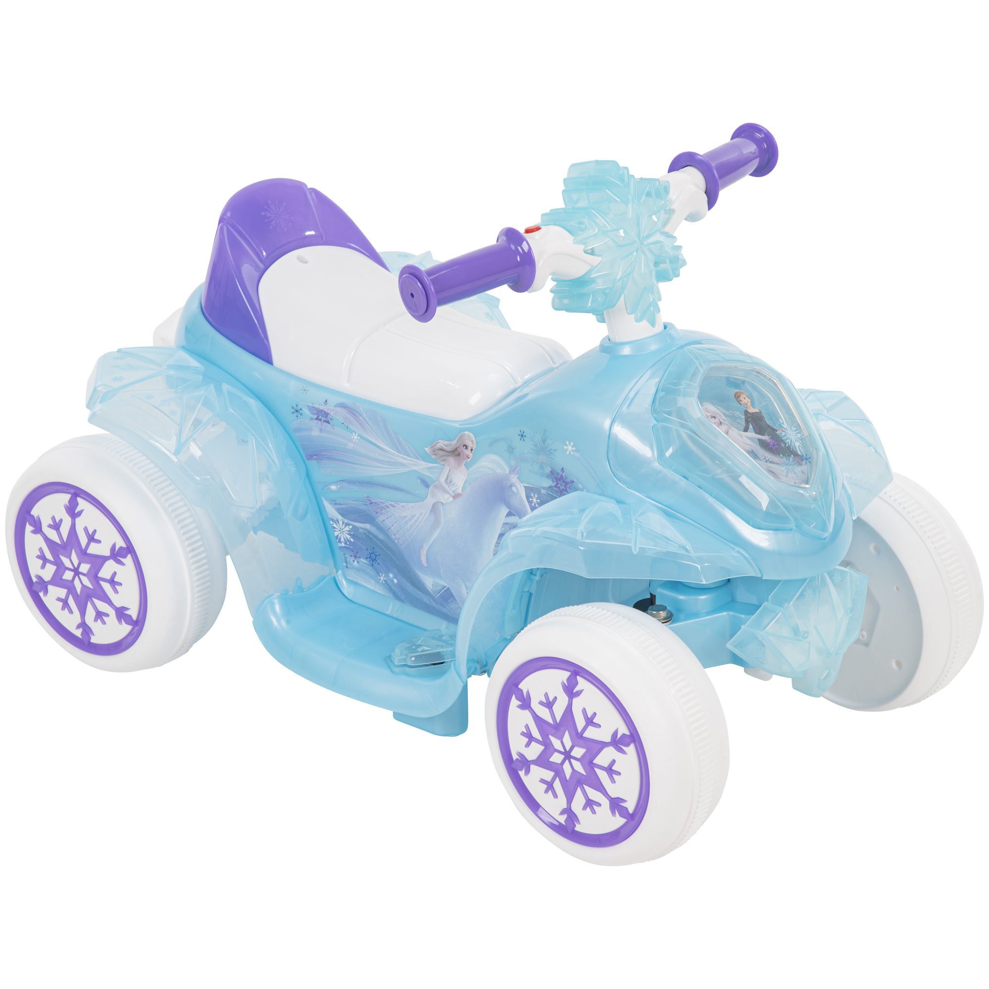 Disney Frozen 6 Volts Electric Ride-on Quad for Girls, Ages 1.5+ Years, by Huffy - image 4 of 15