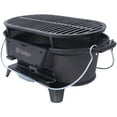 thumbnail image 2 of Oval Cast Iron Grill Outdoor, Portable Charcoal Grill and Tabletop Cast Iron Skillet, Cast Iron, Enameled, Durable, Small Charcoal Grill, Camping Stove, Hibachi Grill, 2 of 9
