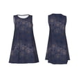 thumbnail image 7 of Xecao Sunflowers for Summer Dresses for Women Casual Sundresses Beach Cover Ups Sleeveless Tshirt Swing Dress with Pockets, 7 of 7