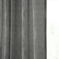 thumbnail image 6 of Vega Charcoal Patterned Linen Sheer Curtain (1 Panel), Vega Charcoal, 50W X 84L, 6 of 8