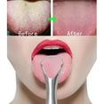 thumbnail image 3 of Soug Tongue Scraper for Adults to Reduce Bad Breath, Stainless Steel Tongue Cleaners, Metal Tongue Scraper, Fresh Breath Tongue Cleaner New, 3 of 8