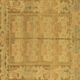 thumbnail image 1 of Ahgly Company Indoor Square Abstract Brown Modern Area Rugs, 5' Square, 1 of 4