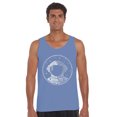 thumbnail image 1 of LA Pop Art Men's Word Art Tank Top - I Need My Space Astronaut, 1 of 2