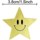 thumbnail image 2 of 500pcs/roll Star Face Stickers, Gold Happy Face Star Shape Stickers, Foil Star Shape Sticker Labels With Happy Smile Scrapbooking 1.5 Inch, 2 of 5