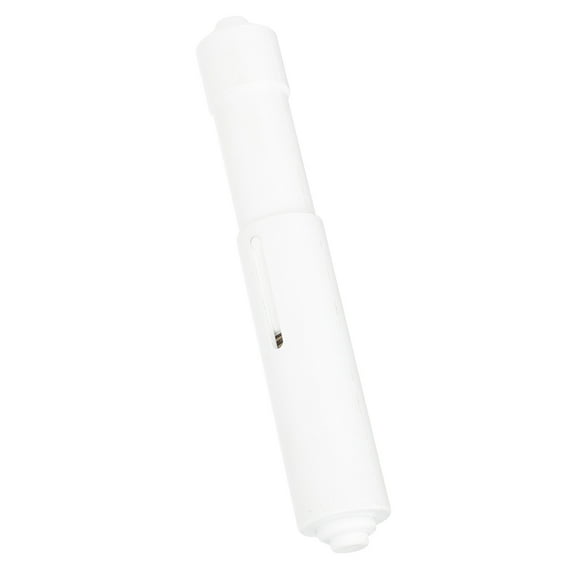 WHAMVOX  Bathroom Plastic Toilet Rod Paper Holder for Tissue Replacement White