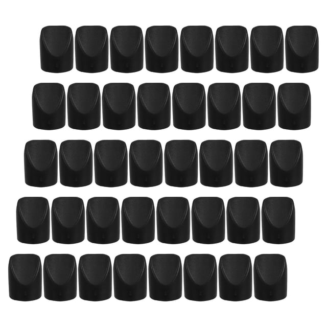 WEUVEB 50Ud Protectores Para Patas De Plegable Fabricados En Nylon Negro Con Punta Antideslizante