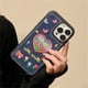thumbnail image 3 of Funda de teléfono bordada con flores, carcasa suave a prueba de golpes para iPhone 14, 13, 12, 11 Pro, XS, Max, X, XR, corazón de amor, Y2k, 3 of 4