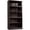 Estate Black, variant on Kingfisher Lane Traditional Engineered Wood 5-Shelf Bookcase in Estate Black