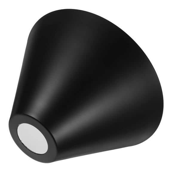 IBASETOY Retro Lamp Shade Iron Lamp Shade Black Minimalist for Study and Hallway 1Pack