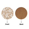 thumbnail image 2 of Xecao Peanuts7 for MDF Cork Coaster 4 Pcs,Drink Coasters,Suit for House Warming Gifts New Home ,Coffee Table Decor-Round Shape, 2 of 7