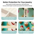 thumbnail image 3 of Easter Portable Square Jewelry Box for Rings Earrings Necklaces Bracelets Girls Women Travel Organizer Decorative Display, 3 of 6