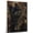 Affenpinscher, variant on Barbet Cute Dog Saxophone Stretched Canvas Size 8x12 – Retro Barbet Dog Batter in Action With Saxophone for Themed Living Room