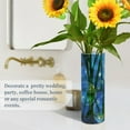 thumbnail image 4 of Blue Bubbles Flower Vase Decorative Vases for Flowers Home Decor for Centerpieces Entryway Shelf Living Room, 4 of 5