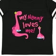 thumbnail image 4 of Inktastic My Nanny Loves Me Girls Toddler T-Shirt, 4 of 5