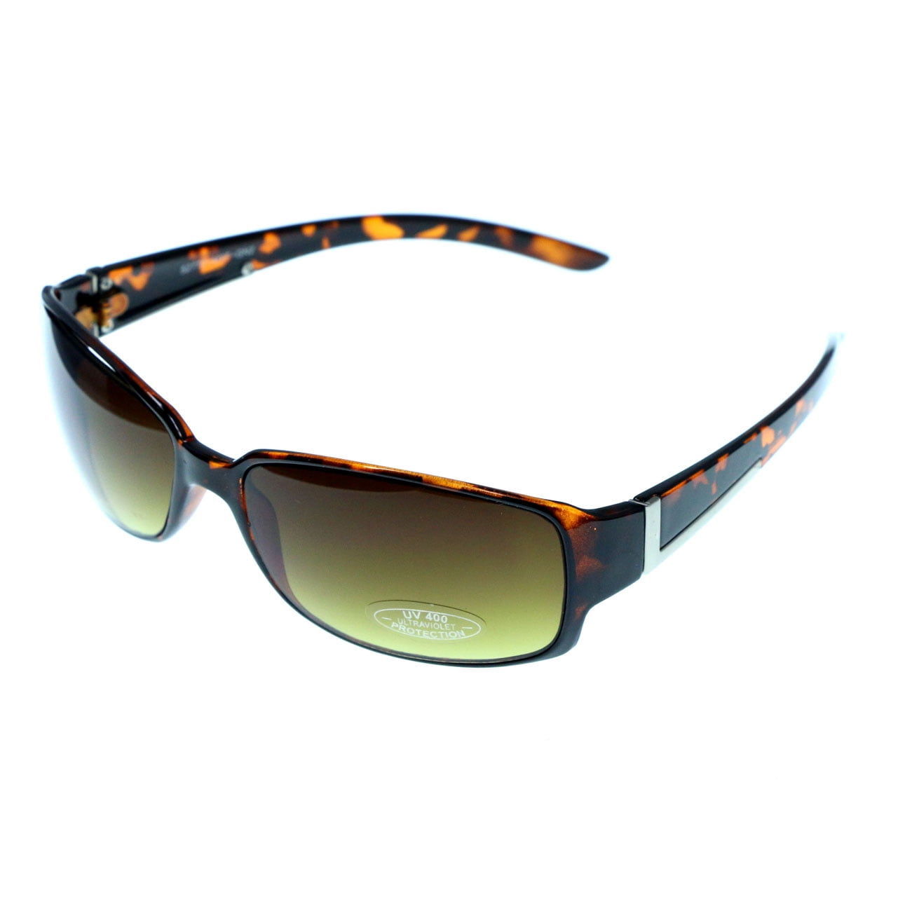 Polarized Tortoise Shell Sunglasses, Rectangular Frame, UV Protection Vivian | Slim Rectangular Sunglasses for Women – WMP Eyewear main image 2