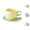 Beige, variant on Ceramic Tulip Coffee Mug with Handle, 10oz/300ml Tulip Shape Coffee Cups with Saucer Set, Smooth & Heat-resistant Tea Cup for Coffee Milk in Home Office White