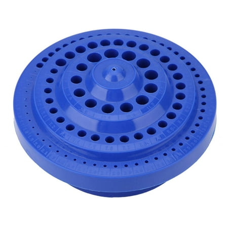 

Space Saving Drill Bit Round Shape Dill Storage Box For Drill Bit
