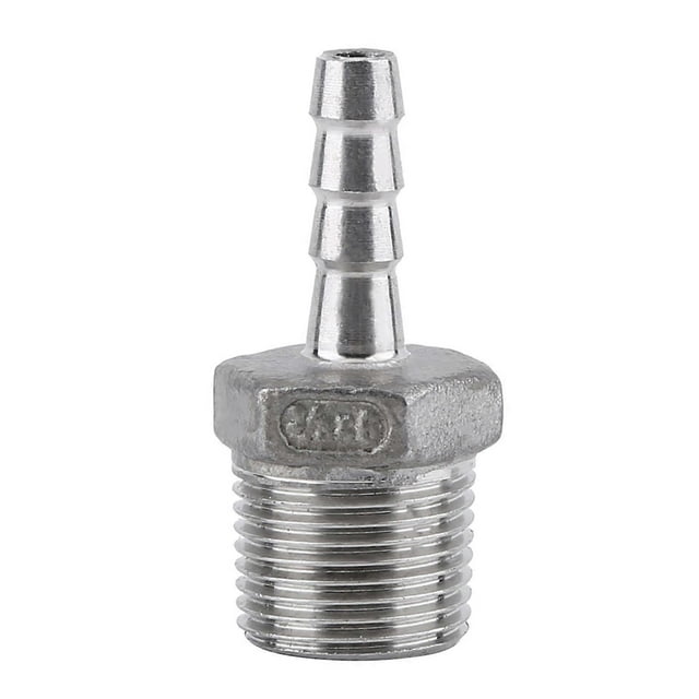 Adaptateur de raccord de tuyau cannelé à filetage mâle BSP (3/8" x 6 mm)