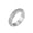 Silver, variant on Women's Stainless Steel Simple Cute Daisy Rotatable Ring Anxiety Relieves Strees Ring 6MM Gold Size 8