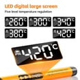 thumbnail image 2 of Mini Cordless Soldering Iron Kit, USB Rechargeable Portable Cordless Soldering Iron, Digital adjustable display screen, Heating Core, Soldering Iron Cord, Rosin, Soldering Iron Stand, Storage Case, 2 of 9