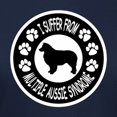 thumbnail image 3 of CafePress - Australian Shepherd Dog Women's Dark T Shirt - Women's Traditional Fit Dark T-Shirt, 3 of 4