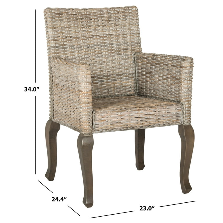 Safavieh arjun wicker dining chair sea new arrivals