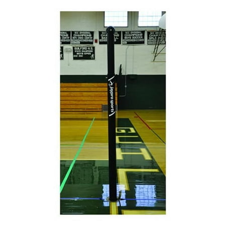 Jaypro Sports 3 in. Carbon Ultralite Volleyball Uprights - Black