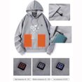 thumbnail image 5 of Unisex Heated Hoodie - USB Electric Thermal Sweatshirt, Fleece-Lined Warm Outdoor Winter Pullover (No Battery), 5 of 9