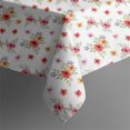 thumbnail image 5 of Pioneer Flower Floral Print Pattern Square Tablecloth, Waterproof Wipeable Spillproof Washable Table Cover for Home Kitchen Party and Daily Decor 42"x42", 5 of 6