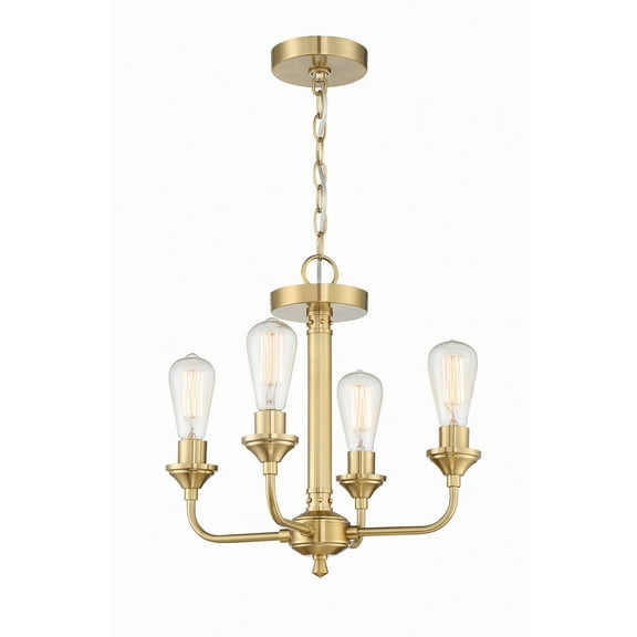 Craftmade Lighting - Four Light Convertible Semi Flush/Pendant - Indoor Ceiling