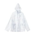 thumbnail image 4 of Augusta Sportswear Clear Hooded PVC Rain Jacket, (Unisex L), 4 of 6