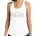 thumbnail image 2 of Skyline Egypt Tank Top Fitted Racerback Women's X-Large White, 2 of 5