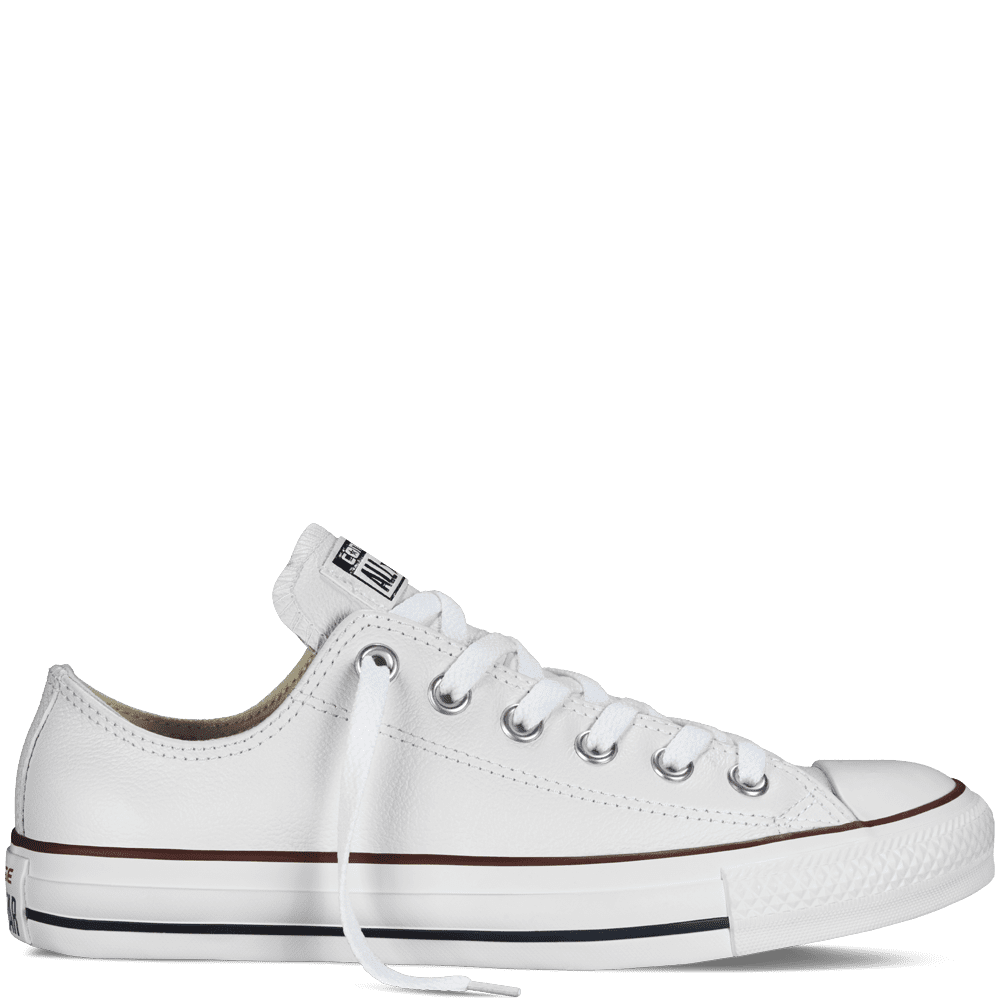 Converse Mens Chuck Taylor Ox Leather Low Pointed Toe Sneakers - Walmart.com