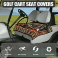 thumbnail image 3 of Yuyamidu Bear Golf Cart Seat Covers with 4 Front Pockets American Flag Golf Cart Cushion Covers for 2-Person Seats Club Car Comfortable Club Car Seat Towel Blanket for Women Men, 3 of 7